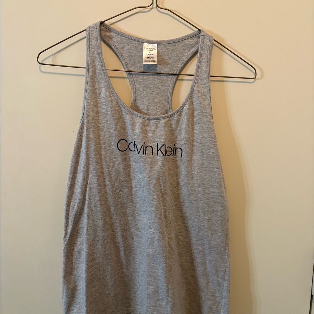 Calvin Klein Heather Gray Women's Tank Top